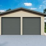 Double Garage with Eaves Tamworth