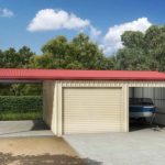 Double Garage with Roof Extension