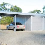 Shed with Double Garaport Tamworth